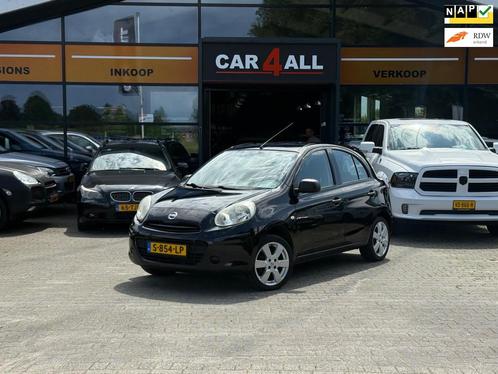 Nissan Micra 1.2 Visia AIRCO/LMVELGEN/APK 3-3-2026/BOEKJESAA, Auto's, Nissan, Bedrijf, Te koop, Micra, ABS, Airbags, Boordcomputer