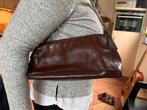 Fred de la bretoniere lederen schoudertas, Sieraden, Tassen en Uiterlijk, Tassen | Schoudertassen, Ophalen of Verzenden, Zo goed als nieuw