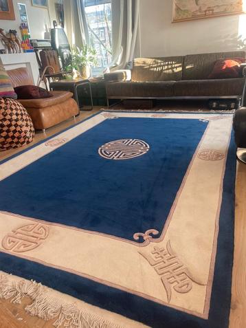 Groot Ongebruikt handgeknoopt Chinees tapijt vintage 320x200 beschikbaar voor biedingen