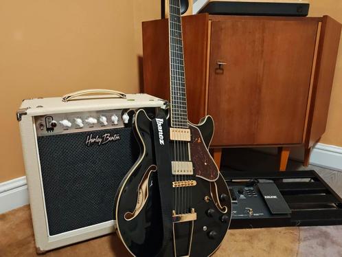 Ibanez AMH90 Artcore Expressionist, Muziek en Instrumenten, Snaarinstrumenten | Gitaren | Elektrisch, Zo goed als nieuw, Hollow body