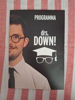 Drs. Down! - programmaboekje, Verzamelen, Overige Verzamelen, Ophalen of Verzenden, Zo goed als nieuw