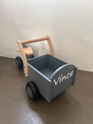 Loopfiets Bakfiets Hout beschikbaar voor biedingen
