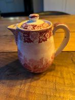 Antiek theepotje met rood decor, Ophalen