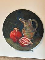 Roemeens Stilleven met Granaatappel, Antiek en Kunst, Ophalen of Verzenden