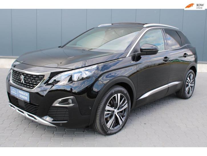 Peugeot 3008 GT LINE BLACK EDITION NIEUWE DISTRIBUTIERIEM, Auto's, Peugeot, Bedrijf, Te koop, ABS, Achteruitrijcamera, Airbags