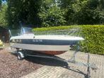 Topcraft Speedboot met 60PK Yamaha 4-takt (2016) + trailer, Watersport en Boten, Speedboten, Ophalen, Gebruikt, Minder dan 70 pk