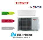 AIRCO TOSOT 2.5KW 3.5KW 5KW 7KW SPLIT UNIT INVERTER WIFI, Nieuw, 60 tot 100 m³, Afstandsbediening, Verwarmen