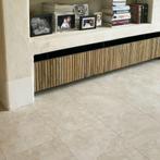 38m2 Tegel laminaat Travertin Beige = €190 Apeldoorn, Huis en Inrichting, Stoffering | Vloerbedekking, Ophalen, Tegel laminaat