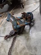 2 ton kettingtakel incl loopcat., Doe-het-zelf en Verbouw, Lieren en Takels, Ophalen, Gebruikt, Handmatig