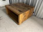 Houten salontafel 80x80, Huis en Inrichting, Tafels | Salontafels, Ophalen, Zo goed als nieuw