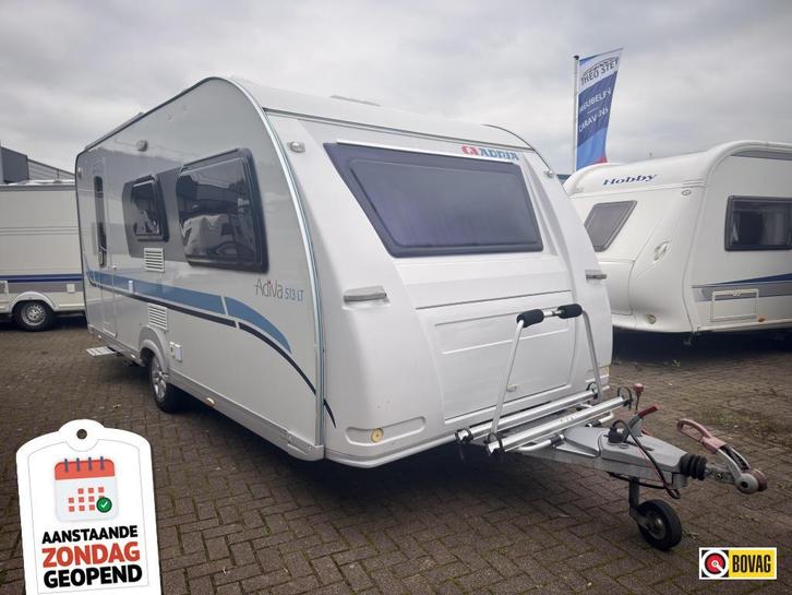 Adria Adiva 513 LT, Duurste uitvoering!! (((zondag open!!))), Caravans en Kamperen, Caravans, Bedrijf, Rondzit, Adria, 2 aparte bedden