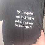 grappige shirt!, Ophalen, Maat 52/54 (L), Onbekend, Zwart