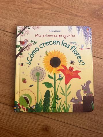 Boek: Libro : Cómo crecen las flores ( Spaans) beschikbaar voor biedingen