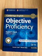 Objective proficiency student’s book with answers, Ophalen of Verzenden, Zo goed als nieuw