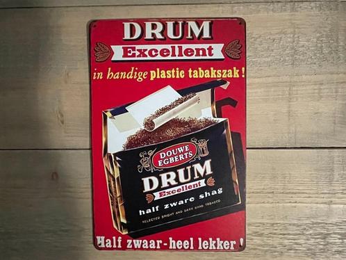 Reclamebord Drum - Excellent 20x30, Verzamelen, Merken en Reclamevoorwerpen, Zo goed als nieuw, Reclamebord, Ophalen of Verzenden