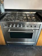 Vrijstaand Gasfornuis met Oven Boretti, Ophalen, Gebruikt, 60 cm of meer, Gas