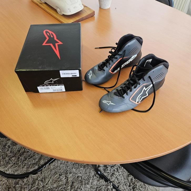 Kartschoenen Alpinestars, zwart-oranje, maat 41, Sport en Fitness, Karting, Gebruikt, Kleding of Schoenen, Ophalen of Verzenden