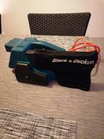 Te koop Black & Decker Bandschuurmachine -ZGAN, Ophalen of Verzenden, Zo goed als nieuw, Minder dan 600 watt, Bandschuurmachine