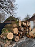 Haardhout stamhout eiken beuken essen, Tuin en Terras, Haardhout, Ophalen of Verzenden