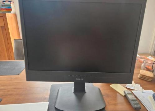 Philips 240BW Monitor - Goed Werkend!, Computers en Software, Monitoren, Gebruikt, 60 Hz of minder, DVI, VGA, Ingebouwde speakers