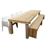 Steigerhouten tuintafel/ kant en klaar/ bouwpakket, Ophalen of Verzenden, Nieuw, Rechthoekig, Hout