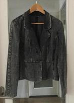 Blazer jasje Sandwich maat L antraciet grijs, Maat 42/44 (L), Ophalen of Verzenden, Zo goed als nieuw, Jasje