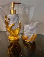 Een creatieve vloeibare zeepdispenser met bijpassende houder, Ophalen of Verzenden