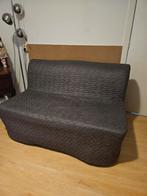 Ikea Lycksele 2-zits slaapbank - Donkergrijs, Huis en Inrichting, Slaapkamer | Slaapbanken, Ophalen