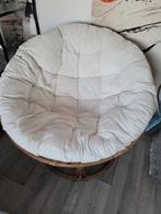 Papasan Stoel, groot, Ophalen, Zo goed als nieuw, Stoel, 2 zitplaatsen