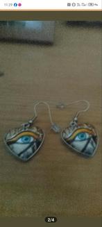 Oog van Horus Hangers - Unieke Oorbellen ..... New., Sieraden, Tassen en Uiterlijk, Overige materialen, Ophalen of Verzenden, Zilver