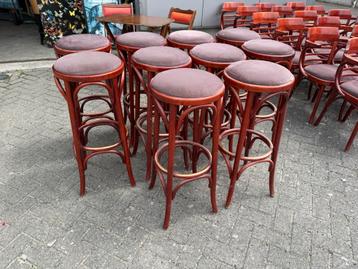 Thonet bistro barkrukken retro vintage krukken cafe beschikbaar voor biedingen