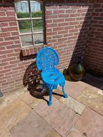 Bistro stoel Tuinstoel (alleen in het blauw), Ophalen, Nieuw, Aluminium