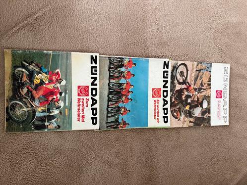 Zundapp 6-daagse boekjes origineel, Fietsen en Brommers, Brommeronderdelen | Zundapp, Ophalen of Verzenden