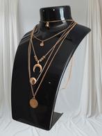 Goudkleurige ketting, Ophalen of Verzenden, Zo goed als nieuw, Goud, Overige materialen