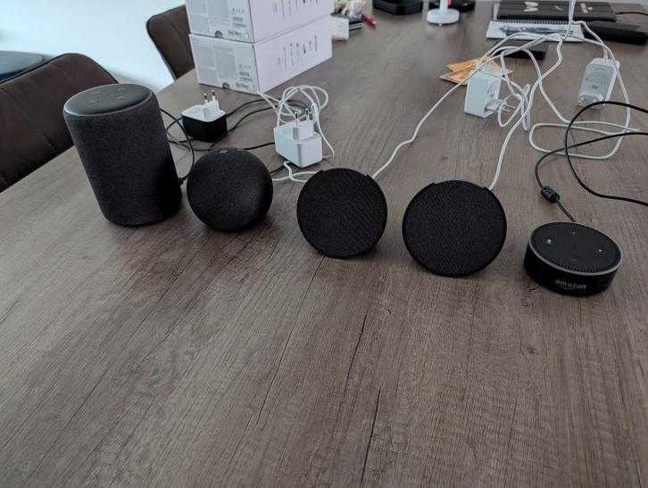 Amazon Echo Devices aangeboden, Audio, Tv en Foto, Luidsprekers, Zo goed als nieuw, Overige typen, Minder dan 60 watt, Overige merken