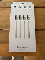 Smeg latte lepels 2 setjes van 4 stuks NIEUW, Ophalen of Verzenden, Nieuw, Los bestek