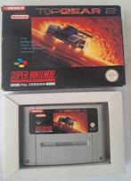 Snes topgear  kompleet, Spelcomputers en Games, Games | Nintendo Super NES, Racen en Vliegen, Ophalen of Verzenden, Vanaf 3 jaar