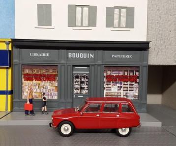 Citroen Ami 8 Break boekwinkel met straatdecor Altaya 1:43 beschikbaar voor biedingen