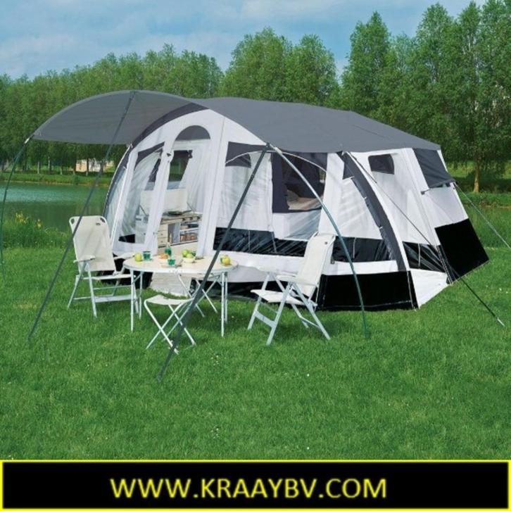 LAATSTE JAMET DAKOTA 2024 MODELEN VOOR €9.995 INCL LUIFEL!, Caravans en Kamperen, Vouwwagens, meer dan 6, Ophalen