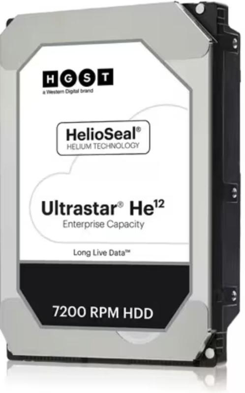 WD Ultrastar DC HC520 (SATA, 512e, SE), 12TB, Computers en Software, Harde schijven, Zo goed als nieuw, Desktop, Intern, HDD, SATA