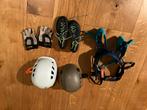 Klimsetje met helmen, klimschoenen en klimhandschoenen, Ophalen, Zo goed als nieuw, Klimsport-accessoire