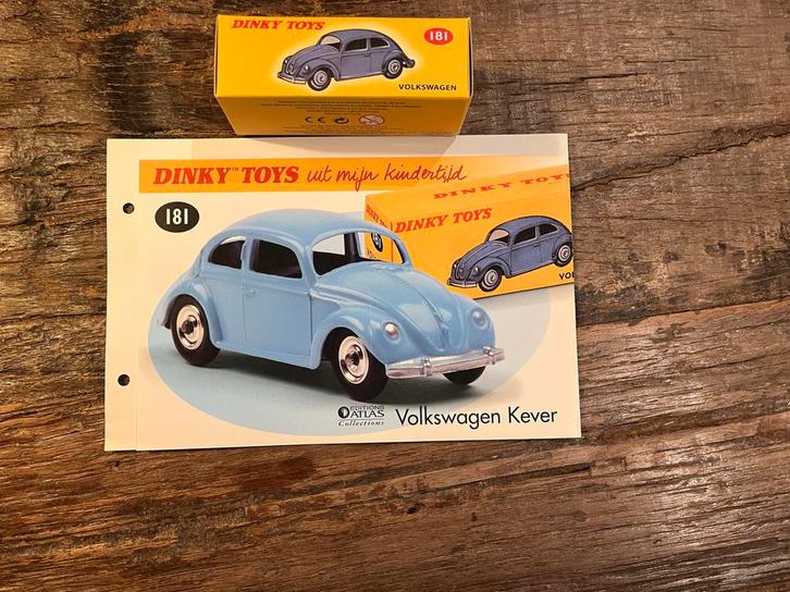 Dinky Toys Volkswagen Kever 181 - Atlas Collectie, Hobby en Vrije tijd, Modelauto's | 1:18, Gebruikt, Auto, Ophalen of Verzenden