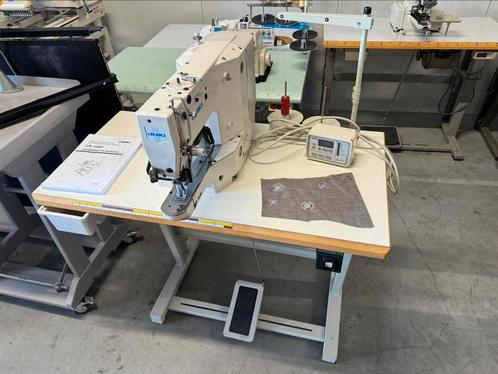 Industriële naaimachine juki lk1900 bartack trens machine, Hobby en Vrije tijd, Naaimachines en Toebehoren, Gebruikt, Naaimachine