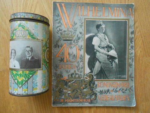 vintage theebus Juliana en Bernard 1937 Koningshuis boekwerk, Verzamelen, Koninklijk Huis en Royalty, Gebruikt, Overige typen