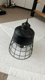 Metaal industrieel hanglamp demonteerd, Ophalen of Verzenden, Zo goed als nieuw, Metaal, Minder dan 50 cm