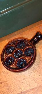 vintage keramische escargotschaal
Slakkenschaal champignon, Gebruikt, ., Keramiek, Ophalen of Verzenden