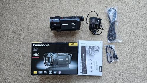 Panasonic HC-VXF1EG-K 4K video camera in box, Audio, Tv en Foto, Videocamera's Digitaal, Zo goed als nieuw, Camera, Geheugenkaart