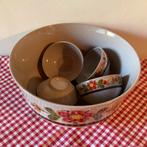 MOOIE  STENEN SCHAAL, met kleine kommetjes!, Antiek en Kunst, Ophalen of Verzenden