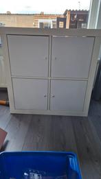 Ikea kallax 2x2 vakken met deurtjes, Huis en Inrichting, Kasten | Overige, Ophalen, Gebruikt