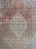 Handgeknoopt Persian Bidjar Tekab tapijt medallion 210x305cm, Persian Perzisch vintage oosters hype, Crème, Gebruikt, 200 cm of meer